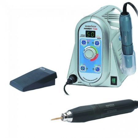 Saeyang Marathon Handy 700 - бесщеточный зуботехнический микромотор повышенной мощности с наконечником BM40S1, 40000 об/мин, 230 Вт, FS60N