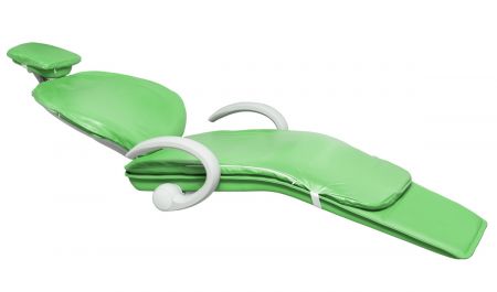 Мягкий чехол на обивку стоматологического кресла, зеленый