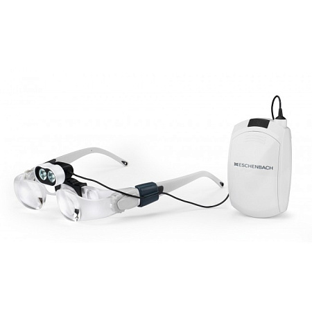 Eschenbach - комплект бинокулярные лупы Eschenbach MaxDETAIL и осветитель Headlight LED