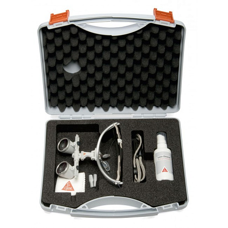 Heine HR 2,5x Set A - бинокулярные лупы с увеличением 2,5x и креплением на оправе 