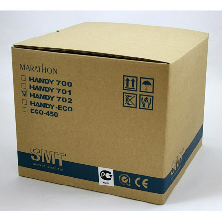 Saeyang Marathon HANDY 702 Lite - зуботехнический микромотор повышенной мощности с наконечником SDE-SH37L М 45, 40000 об/мин, 100 Вт, FS60N