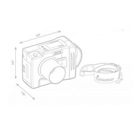 Genoray PORT-X II - портативный высокочастотный интраоральный рентгеновский аппарат
