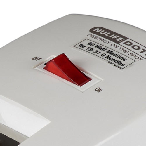 MRK Healthcare Nulife DOTS - деструктор игл и шприцев с гильотиной для отреза канюли