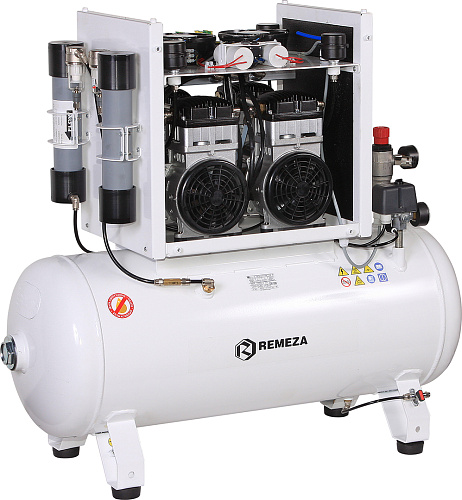 REMEZA KM-100.OLD15ТKД - Стоматологический безмасляный компрессор
